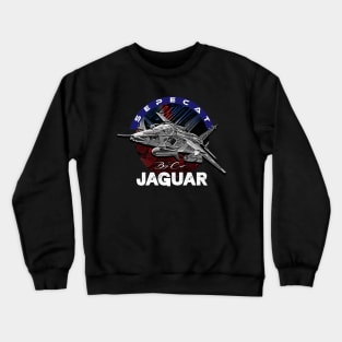 Sepecat Jaguar Anglo-French Fighterjet Military Aircraft Crewneck Sweatshirt